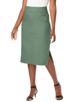 Jessica London Women’s Plus Size Comfort Waist Midi Skirt 16 Jessica London Women’s Plus Size Comfort Waist Midi Skirt -Avene Clothing Shop GUEST f2a00308 6417 405c aa2e e846bf31ec9f