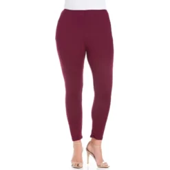 24seven Comfort Apparel Women's Plus Comfortable Ankle Length Leggings -Avene Clothing Shop GUEST f38836d4 f333 4efd ac53 3f12c6c88569