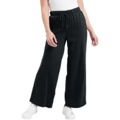 June + Vie By Roaman's Women’s Plus Size French Terry Wide-Leg Pant -Avene Clothing Shop GUEST f6a4073f 4111 45fa b9ff 4b6262551006