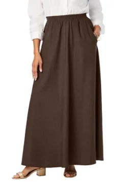 Jessica London Women’s Plus Size Linen Maxi Skirt -Avene Clothing Shop GUEST f6ceff0e 365c 4334 be17 36a59813db52