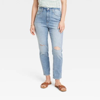 Women's High-Rise 90's Slim Jeans - Universal Thread™ 3 Women's High-Rise 90's Slim Jeans - Universal Thread™ - Image 3