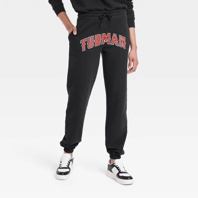 Women's Philadelphia Printworks Tubman Graphic Jogger Pants - Slate Black 3 Women's Philadelphia Printworks Tubman Graphic Jogger Pants - Slate Black - Image 3