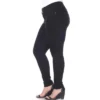 Women's Plus Size Super Stretch Black Denim - White Mark