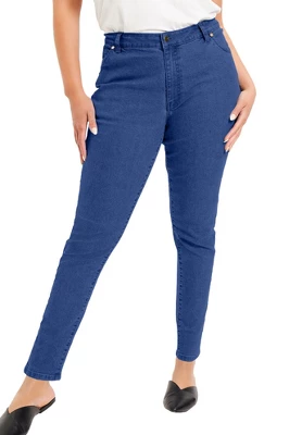 June + Vie By Roaman's Women’s Plus Size June Fit Skinny Jeans 8 June + Vie By Roaman's Women’s Plus Size June Fit Skinny Jeans - Image 8